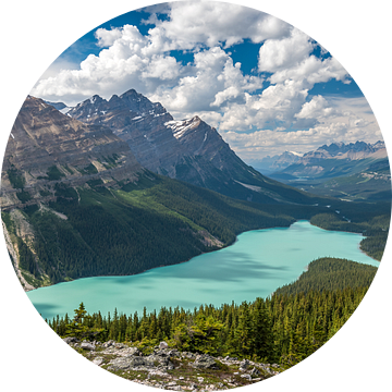 Peyto Lake (Canada) van Eelke Brandsma