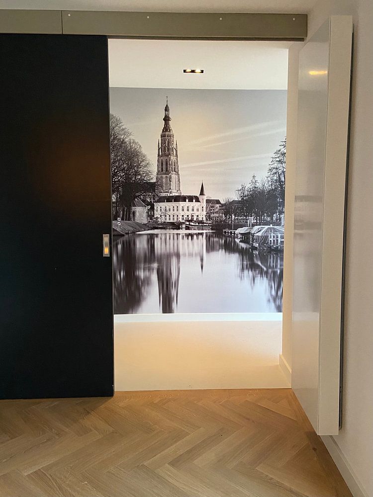 Reflectie Breda Spanjaardsgat  van JPWFoto 