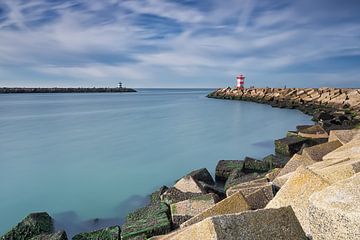 Scheveningen, havenhoofd noord, Nederland van Ineke Nientied