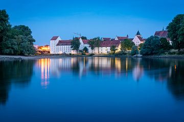 Straubing in the evening