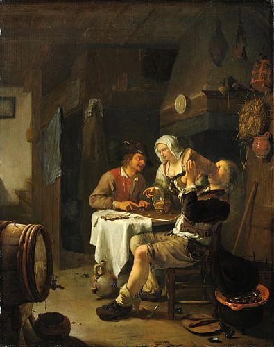 Herberg Scène, Frans van Mieris (I)