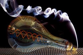 Lampe, aus der der Rauch herauskommt! von Marjolein Deelen