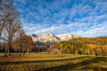 La vue de Ramsau sur le Dachstein sur Christa Kramer