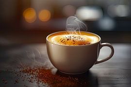 cup of coffee or cappuccio by Egon Zitter