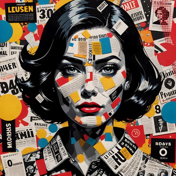 Ein Pop-Art-Poster von Ljupka Kareska