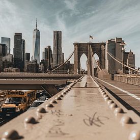 Brooklyn Bridge, New York, Vereinigte Staaten von Amerika von Colin Bax