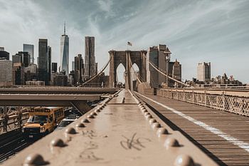 Brooklyn Bridge, New York, Verenigde Staten van Amerika