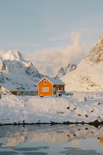 Sakrisøy, Lofoten, Noorwegen