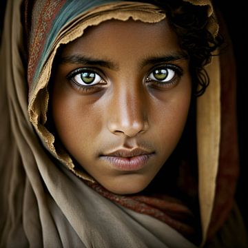 Girl from Jemen by Carla van Zomeren