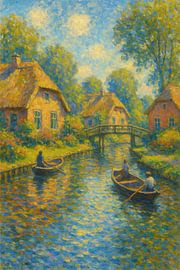 Giethoorn im Sommerlicht - Das blühende Venedig der Niederlande von Travel Shop