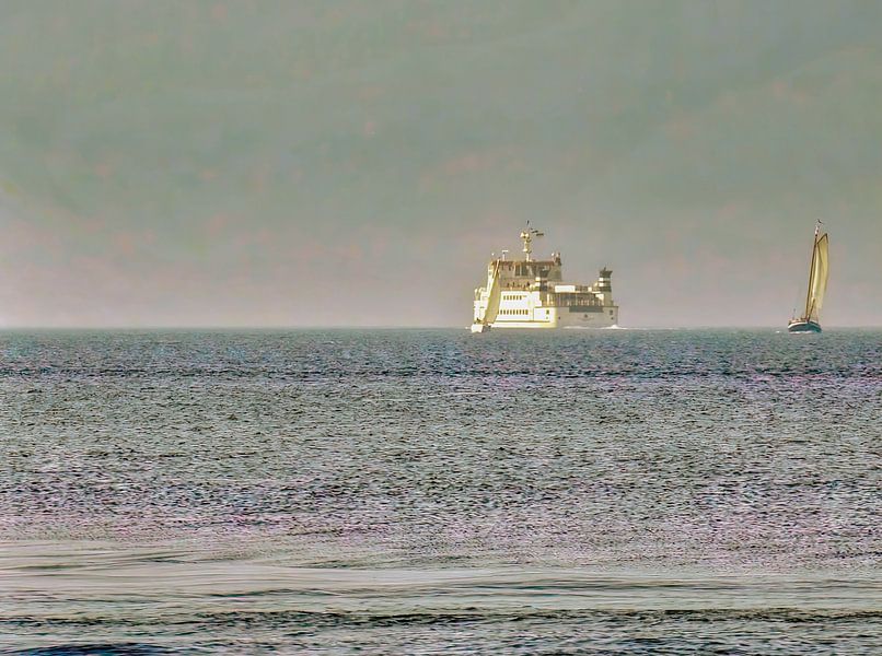 Auf dem Wattenmeer von Tjamme Vis