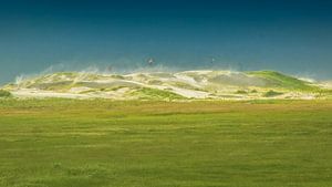 KITESURFERS EN DUINEN