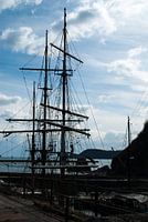 Verlaten scheepswerf