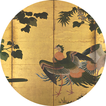 Tosa Mitsuyoshi - Peafowl and Phoenixes