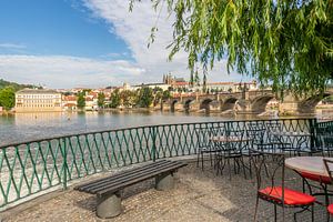 Ein schöner Blick auf die Karlsbrücke