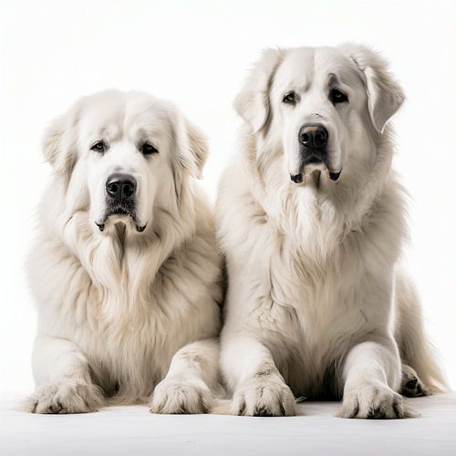 Eternal Mountain Companions: A Combination of Pyrenean Loyalty