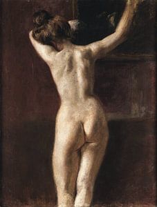 Mariano Fortuny y Madrazo, Female Nude from back by Atelier Liesjes