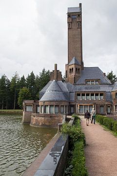 Jachthuis van echtpaar Kröller-Müller op de Hoge Veluwe van André Hamerpagt