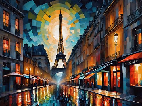 Parijs in de Spiegel van Moderne Kunst