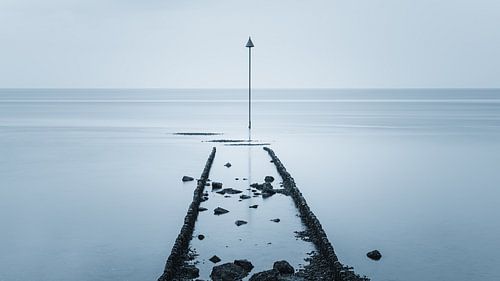 Un brise-lames sur Vlieland