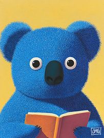 Blauer Gelehrter von OMG Art