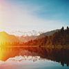 Lake Matheson, Neuseeland, analog von Kaat Zoetekouw