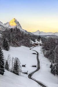 Wintermorgen in Wamberg