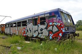 Old trains Raeren Belgium by R Schloesser