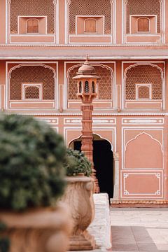 Architectuur City palace | Jaipur, India | Reis fotografie van Lotte van Alderen
