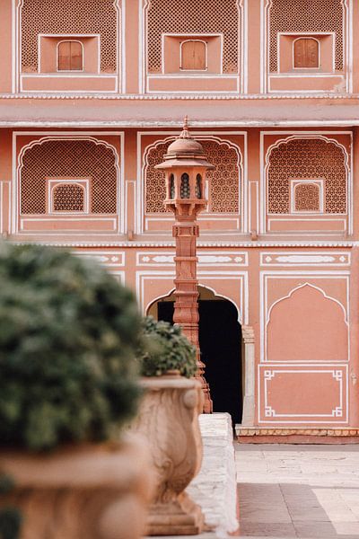 Architectuur City palace | Jaipur, India | Reis fotografie van Lotte van Alderen