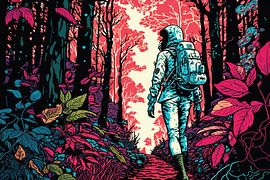 Astronaut woman 2 by Ariadna de Raadt-Goldberg