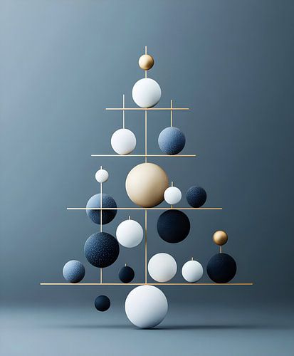 Modern Christmas tree