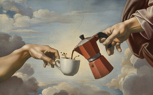 Die Entstehung des Kaffees