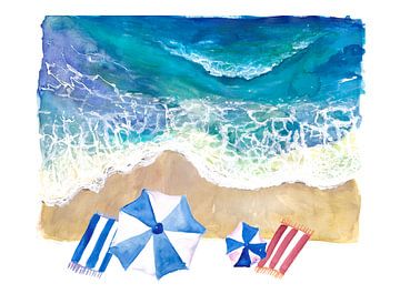 Ocean Spray Handtücher und Urlaubsträume von Markus Bleichner