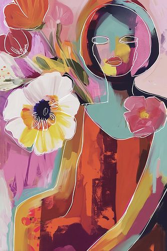 Flowering in Colours II by Bianca ter Riet