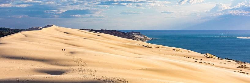 Panorama Dune du Pilat en France par Werner Dieterich