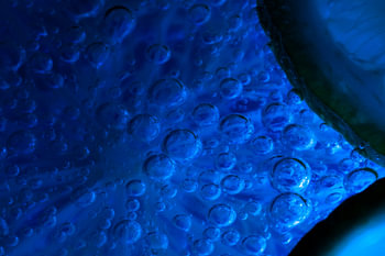Blauwe vortex