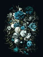 Stilleven blauw