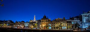 Stadtbild Haarlem mit der Großen Kirche von Arjen Schippers