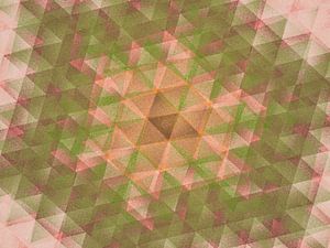 Natur Mandala - Moderne und abstrakte zeitgenössische Kunst