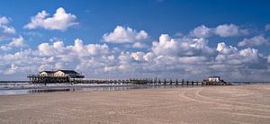 Am Strand von St. Peter-Ording