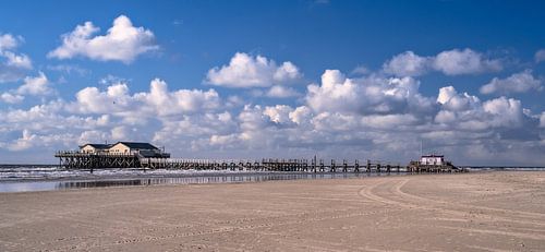 Op het strand van St. Peter-Ording