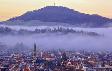 Brouillard à Fribourg