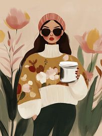 Kürbisgewürzte Latte von Carla Van Iersel