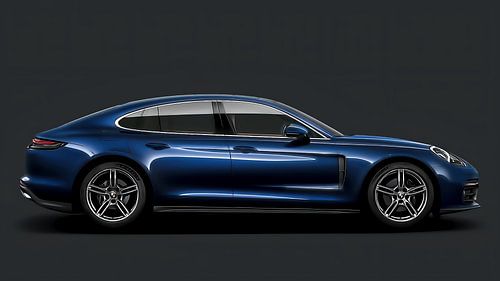 Porsche Panamera, blauw