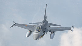 F-16AM Fighting Falcon belge de General Dynamics.