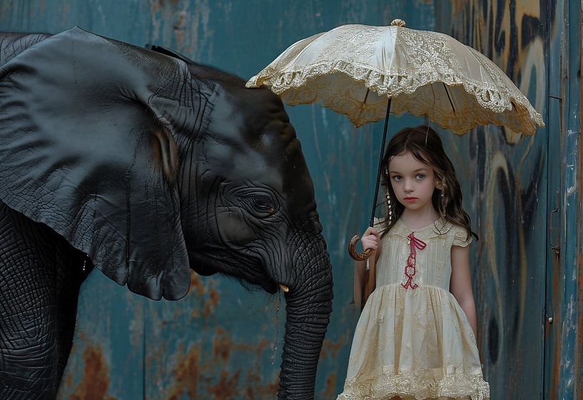 Esthetisch surrealisme van fernlichtsicht