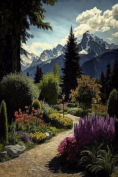 Alpentuin van Vythryd Arts