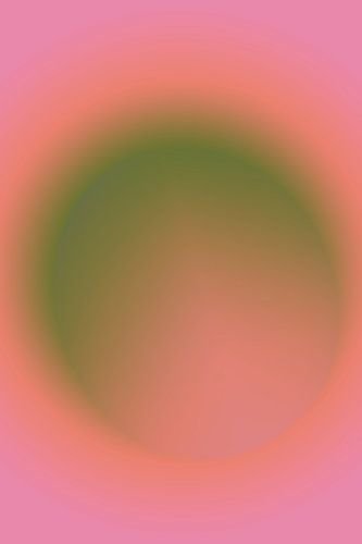 Retro jaren 70 neon kunst. Abstract verloop in groen, oranje, roze.