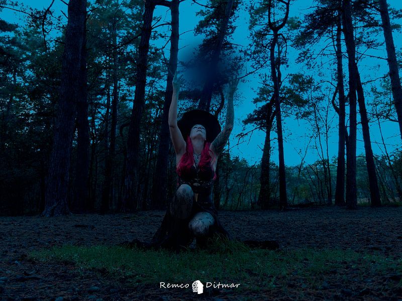 Magical Twente Forest Witch by Remco Ditmar